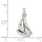 Sterling Silver Sailboat Charm Jewelry Boat Jewelry 20mm x 12mm